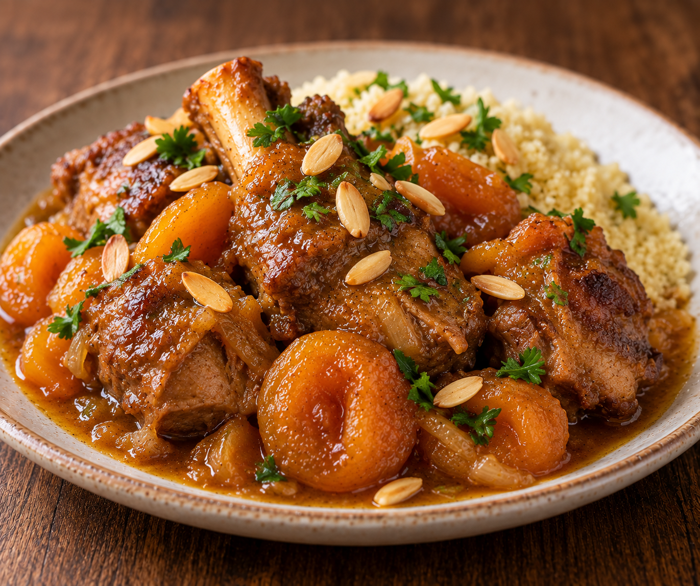 Agneau aux abricots secs